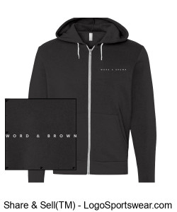 Word And Brown Sweatshirt Black Design Zoom